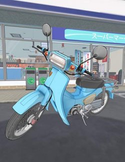 XI Anime Motorcycle