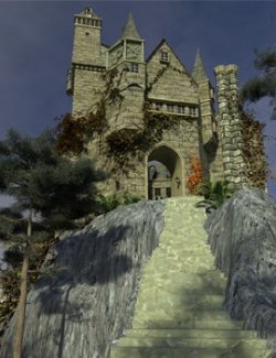 Haunted Castle for Daz