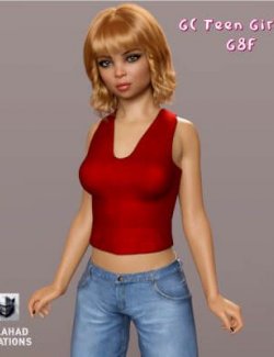 GC Teen Girl #12 Character Morph for G8F