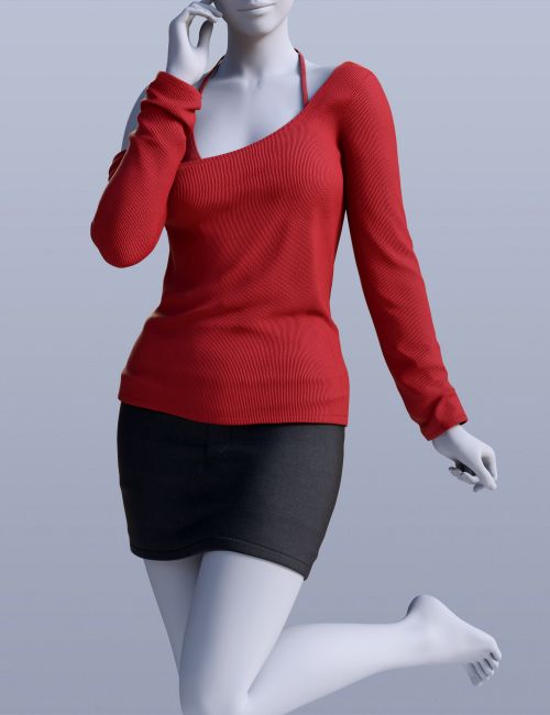 Click here to see preview images for "dForce BS Off Shoulder Suit for Genesis 9" dForce BS Off Shoulder Suit for Genesis 9