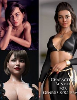 Characters Bundle for Genesis 8-8.1 Female