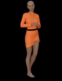 Orange Outfit for G8F