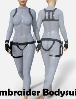 Tombraider Bodysuite With Accessories for Genesis 8 Female