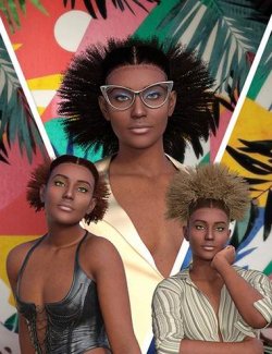 Kim 90s Afro Puff for Genesis 9