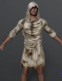 Lyko3D Dirty Hobo Robe 1023 Outfit for G8M