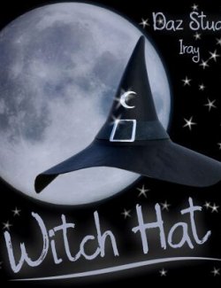 Witch Hat for Genesis 8 Female