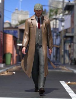 dForce Detective Outfit for Genesis 9