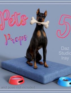 Pets Props for DAZ Studio