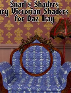 Snarl's Shaders- Fancy Victorian Shaders 01 for DAZ Iray