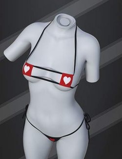 dForce SU Mini Bikini for Genesis 9, 8.1, and 8 Female