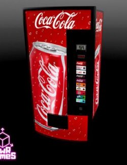 Soda Vending Machine - Coca Cola Material Pack