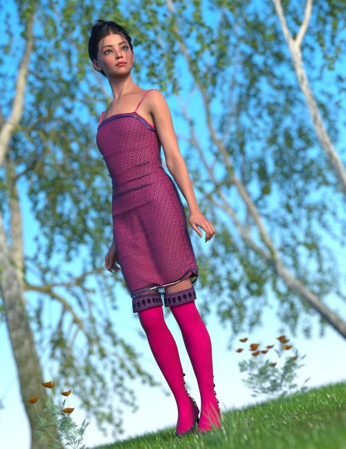 Click here to see preview images for "Texture Addon for dForce Ruchelle Outfit for Genesis 9" Texture Addon for dForce Ruchelle Outfit for Genesis 9