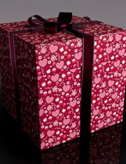 Morphing Gift Box Model a (Extended License)