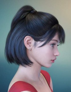 ALO Phyllis Hair for Genesis 9, 8 and 8.1 Female