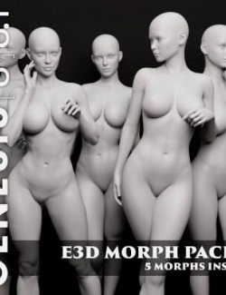 5 Morph Character Pack for Genesis 8 and 8.1 Female