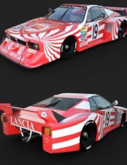 LANCIA MONTECARLO TURBO for DAZ Studio