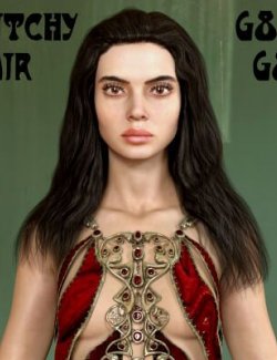 dForce Witchy Hair for Genesis 8 Female