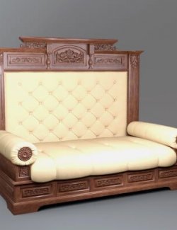 AQ3D Master Sofa 74