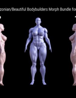 New Amazonian+Beautiful Bodybuilder 3-IN-1 Body Morph