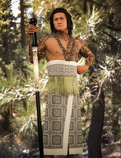 AH dForce Samoan Outfit Texture Add-on