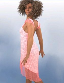 SIC dForce Nelle Sun Dress for Genesis 9