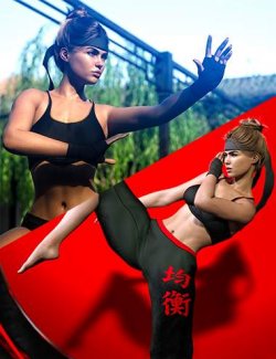 Z Mixed Martial Arts Pose Mega Set for Genesis 9 and 8 Female