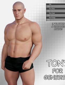 Tony Character Morph for Genesis 9