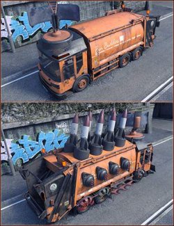 Apocalyptic Bin Lorry Add On