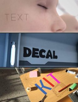 Text Decal Kit