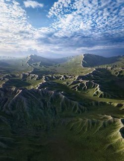 Dawnlands - Terrain and HDRIs