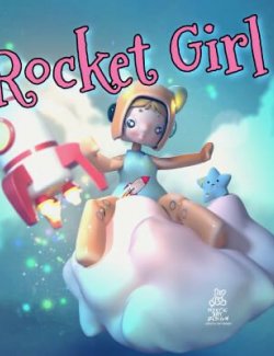 Cute Rocket Girl