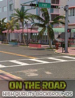 On the Road - Backgrounds