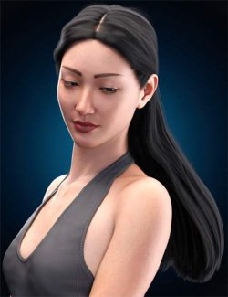 Lady Jane Hair for Genesis 9 and 8.1 Female