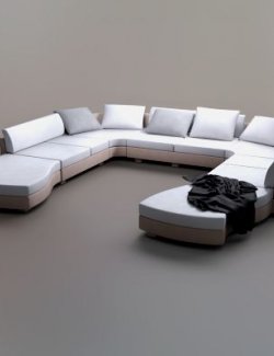 A3S H-Unique Long Sofa