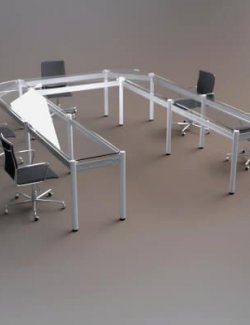 A3S H-Office Meeting Table