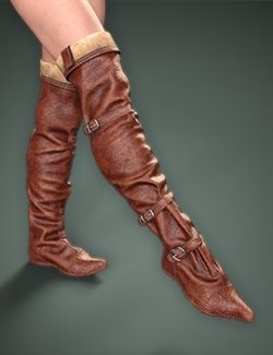 Late Medieval Boots for G8M, G8F and G9