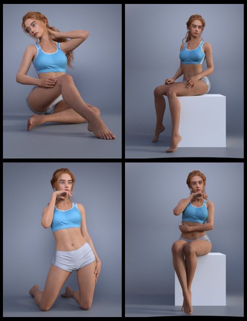 Click here to see preview images for "EG Lovely Poses for Genesis 9 Bundle" EG Lovely Poses for Genesis 9 Bundle