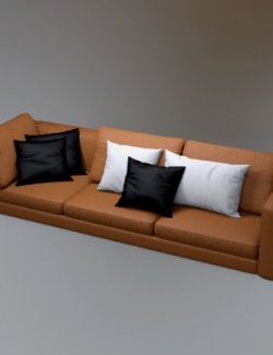 AQ3D Master Sofa 82