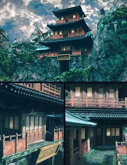 Chinese Mountain Temple