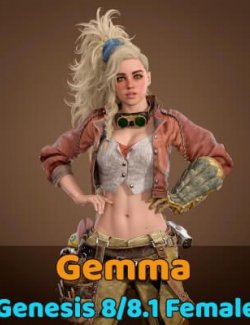 Smithy Gemma for Genesis 8 Female