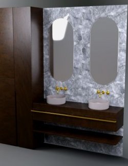 AQ3D Bathroom Model 2