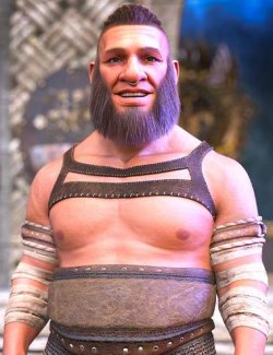 M3D Dargan Character and Beard for Genesis 9