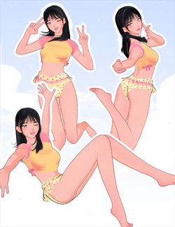 LA Magical Poses for Genesis 9 Anime Feminine