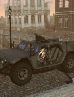 Lav Light Armored Vehicle for DAZ3D