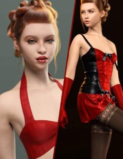 RY Louna HD Character, Hair and Clothing Bundle