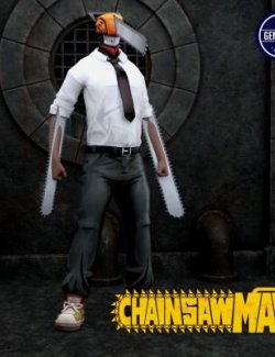 Lyko3D Chainsaw Man Outfit for G8M