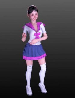 FG dForce Japanese Girl Outfit