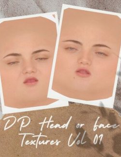 Dp Head or Face Textures Vol 01 - for Genesis 8 - 8.1 Female