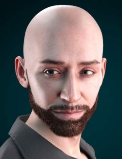 Donnie's Beard and Brows for Genesis 9 and 8.1 Male