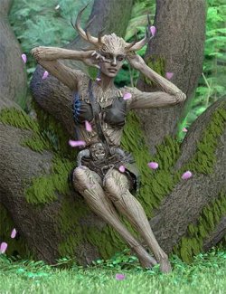 Dryad Field Poses for Sylvia 9 Dryad